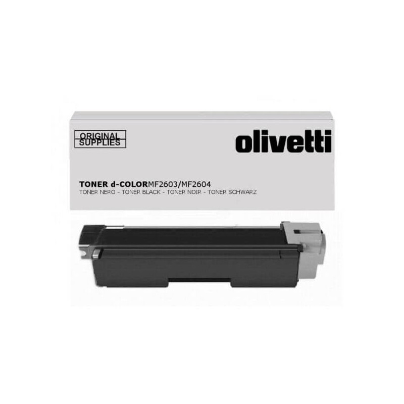 Toner Originale Olivetti B0946 27B0946 BK Nero 7000 Pagine