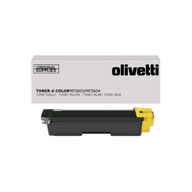 Toner Originale Olivetti B0949 27B0949 Y Yellow 5000 Pagine
