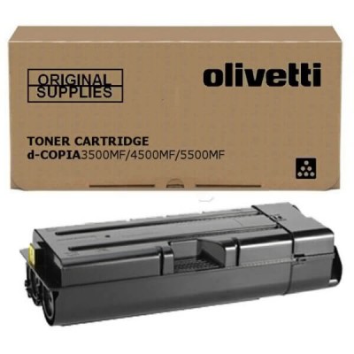 Toner Originale Olivetti B0987 27B0987 BK Nero 35000 Pagine
