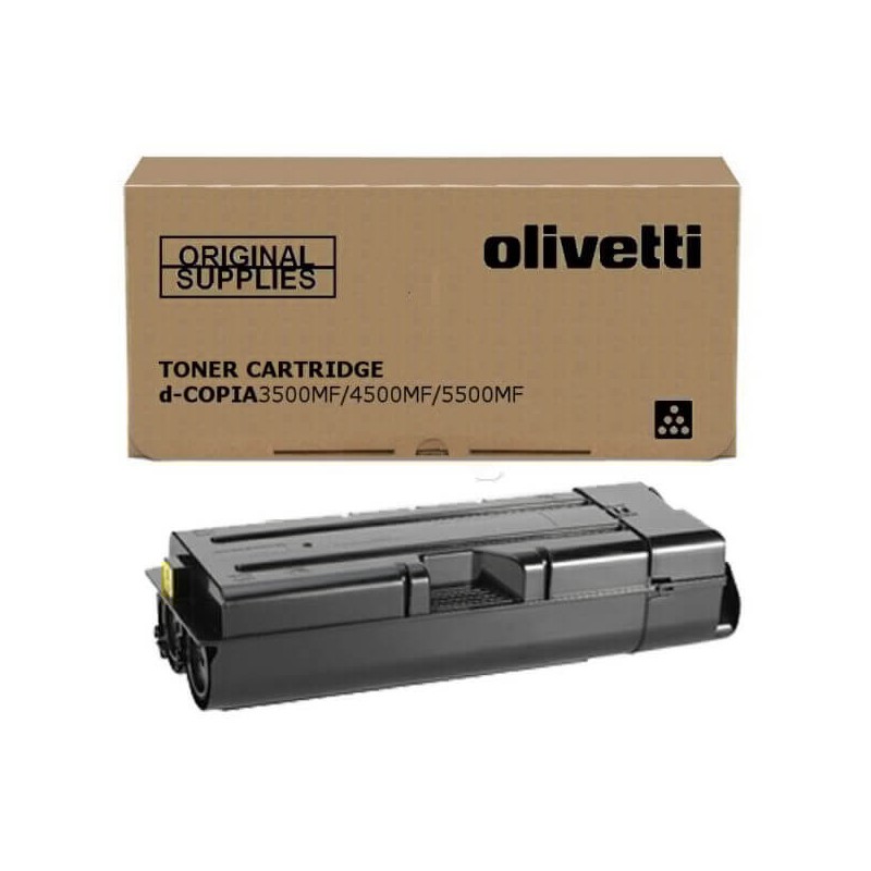 Toner Originale Olivetti B0987 27B0987 BK Nero 35000 Pagine