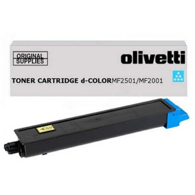 Toner Originale Olivetti B0991 27B0991 C Ciano 6000 Pagine