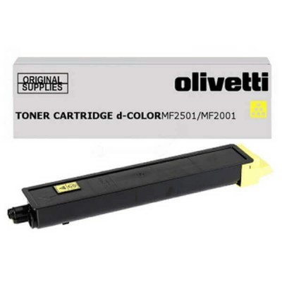 Toner Originale Olivetti B0993 27B0993 Y Yellow 6000 Pagine