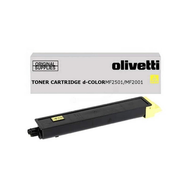 Toner Originale Olivetti B0993 27B0993 Y Yellow 6000 Pagine