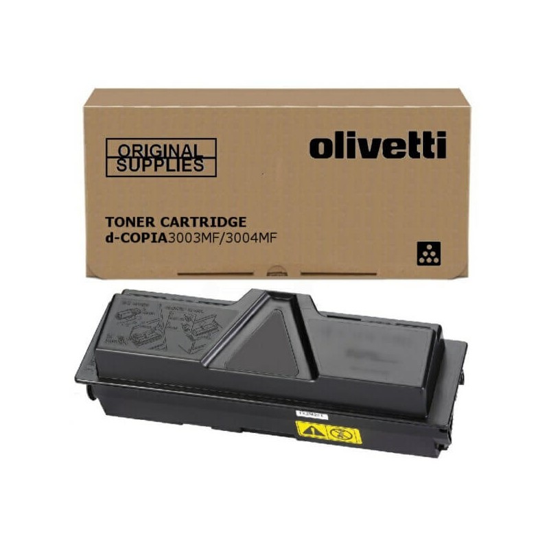 Toner Originale Olivetti B1009 BK Nero 3000 Pagine