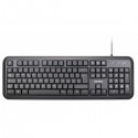 Tastiera multimediale USB 2.0 con filo Vultech KEY-618M