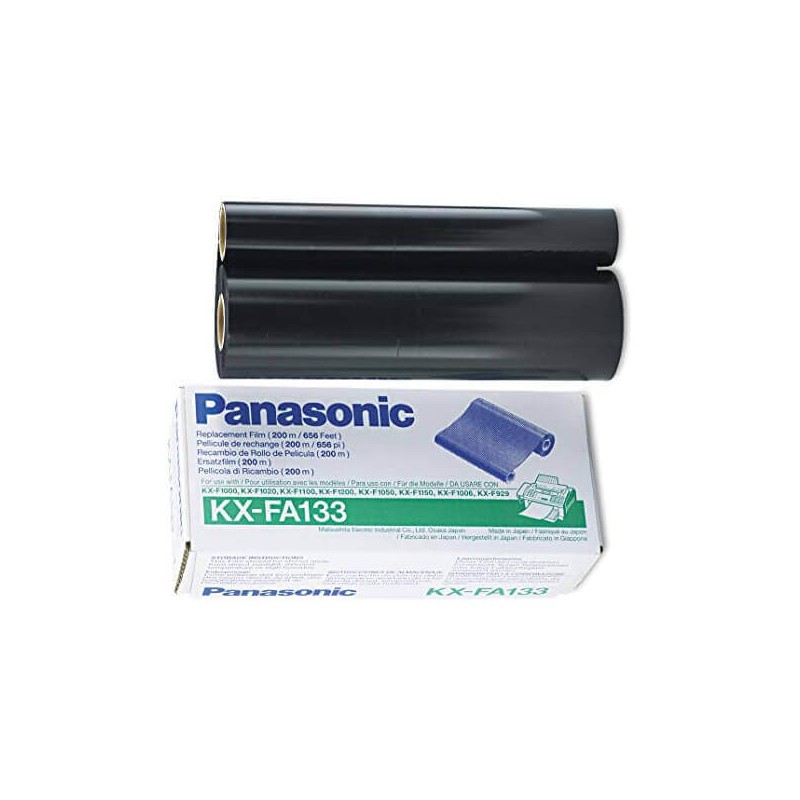 TTR Originale Panasonic KX-FA133X KXFA133X Confezione 1pz 200mt 620 Pagine