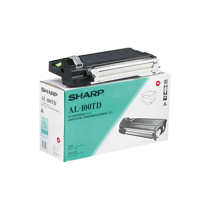 Toner Originale Sharp AL100TD Bk Nero 6000 Pagine