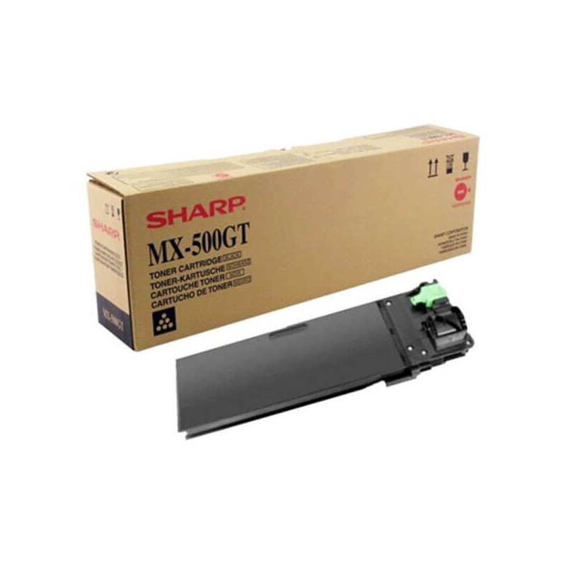 Toner Originale Sharp MX-500GT MX500GT Bk Nero 40000 Pagine