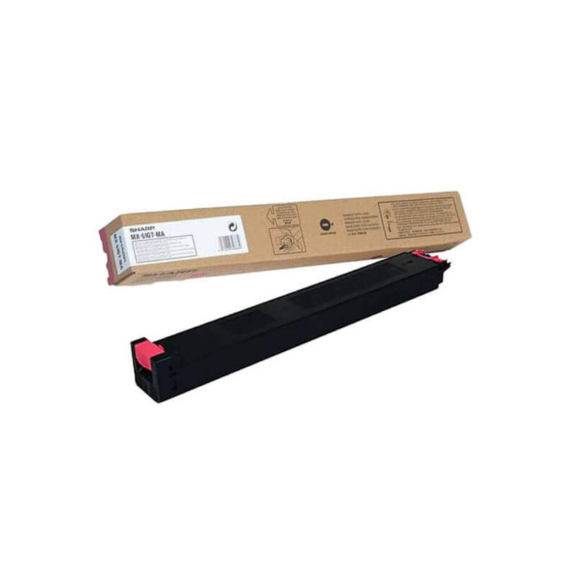 Toner Originale Sharp MX51GTMA M Magenta 18000 Pagine