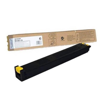 Toner Originale Sharp MX51GTYA Y Yellow 18000 Pagine