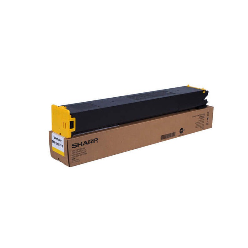 Toner Originale Sharp MX61GTYA Y Yellow 24000 Pagine