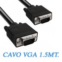 Cavo VGA Maschio Maschio 1,5mt Trustech TR-6515