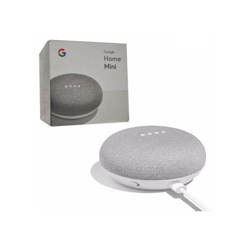 Google Home Mini Assistente Vocale Italiano Originale Colore Bianco Nuovo GA00210-IT