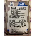 Hard Disk Usato Semifunzionante SATA 2,5" 500GB WESTERN DIGITAL WD5000BEVT-80A0RT0 HBTJBB LA03089R6 12 SEP 2010