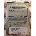 Hard Disk Usato Semifunzionante IDE 2,5" 40GB SAMSUNG MP0402H E-H011-036-5451 2005.05