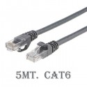 Cavo di Rete Grey Cat. 6 5mt. TR-1498