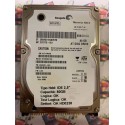 Hard Hard Disk Usato Funzionante 100% Ok IDE 2,5" 80GB SEAGATE ST9808210A 9AH233-020 3.02 06045 AMK