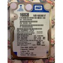 Hard Hard Disk Usato Funzionante 100% Ok SATA 2,5" 160GB WD WD1600BEVT-22ZCT0 HHCT2HBB 09 MAR 2010