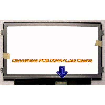 Schermo Display Led 10,1" Nuovo B101AW06 Compatibile LK.1010D.004 B101AW02 LP101WSB HSD101PHW3