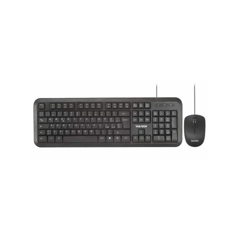Kit Tastiera e Mouse con filo USB Vultech KM-820 Con Filo