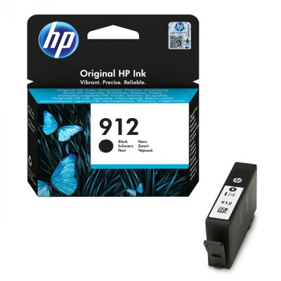 Cartuccia Originale HP 3YL80AE 912 Bk Nero 8,3ml 300 Pagine