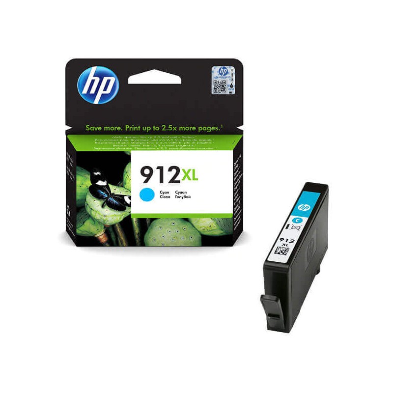 Cartuccia Originale HP 3YL81AE 912 XL C Ciano 10ml 825 Pagine