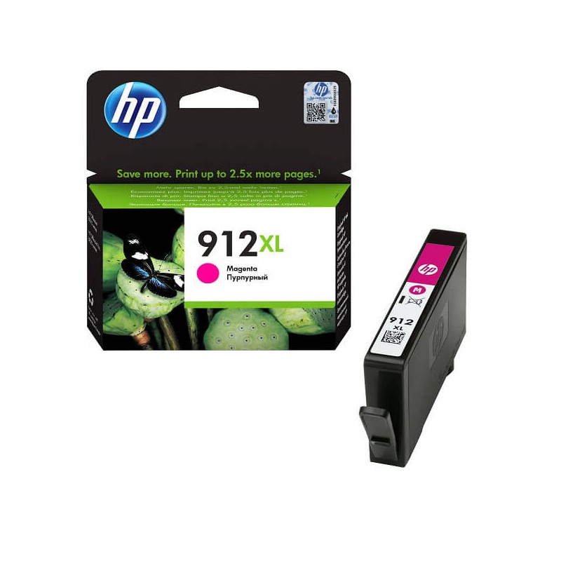 Cartuccia Originale HP 3YL82AE 912 XL M Magenta 10ml 825 Pagine