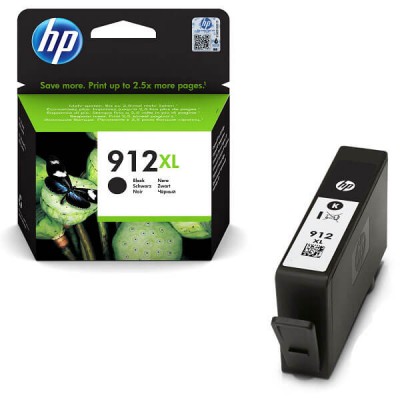 Cartuccia Originale HP 3YL84AE 912 XL Bk Nero 21,7ml 825 Pagine
