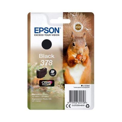 Cartuccia Originale Epson C13T37814010 378 Bk Nero 5,5ml 240 Pagine