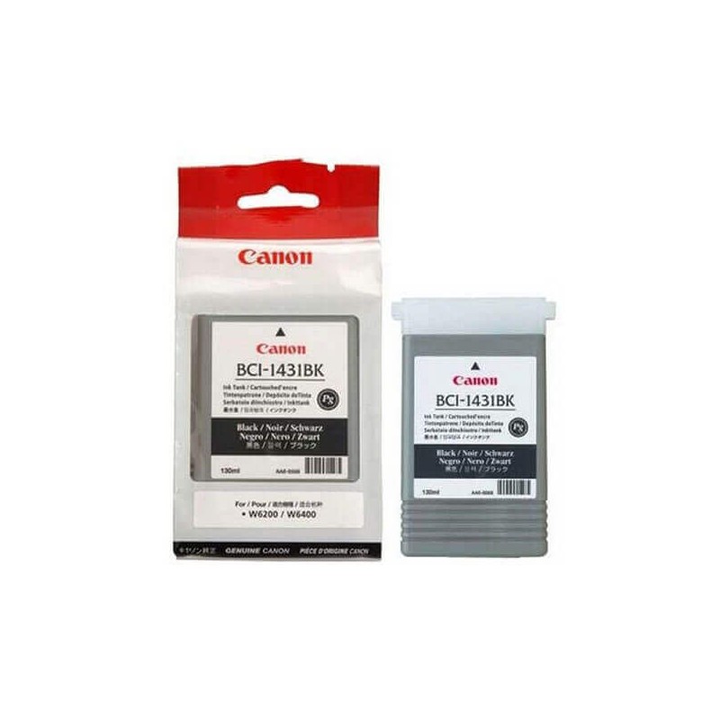 Cartuccia Originale Canon 8963A001 BCI-1431BK 130ml 2200 Pagine Bk Nero