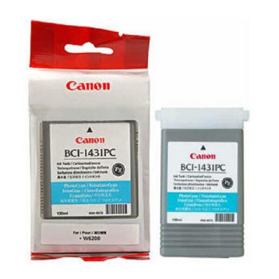 Cartuccia Originale Canon 8973A001 BCI-1431PC 130ml 2200 Pagine PC Photo Ciano