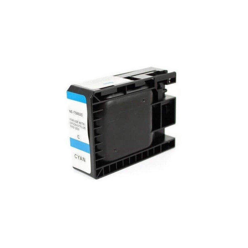 Cartuccia Compatibile Epson C13T580200 T5802 C Ciano 80ml Non Originale