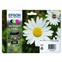 Kit 4 Cartucce Originali Epson C13T18164012 T1816 18XL BK C M Y 11,5ml Bk 6,6ml C M Y