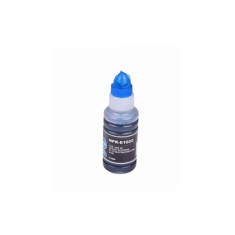 Inchiostro Compatibile Epson C13T03R240, 102 70ml C Ciano Non Originale