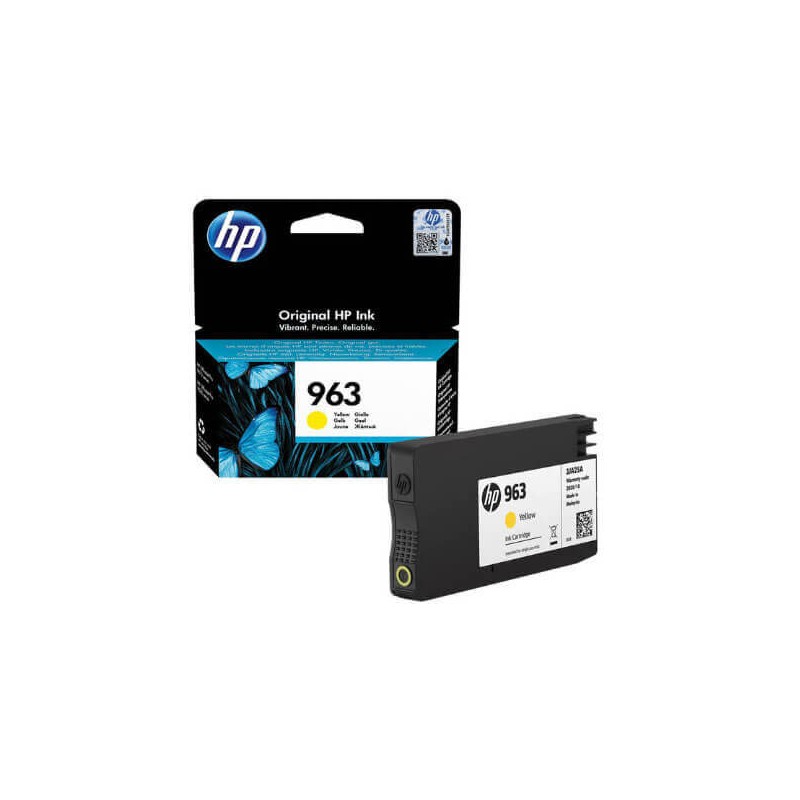 Cartuccia Originale HP 3JA25AE 963 Y Yellow 10,7ml 700 Pagine