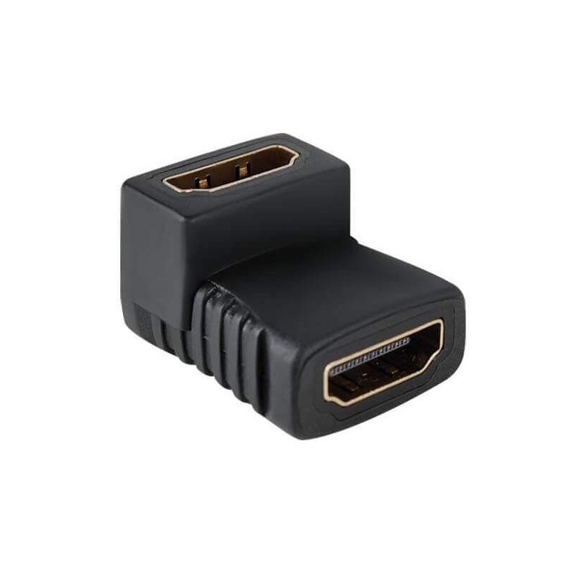 Adattatore Prolunga Video HDMI Femmina To HDMI Femmina 90°