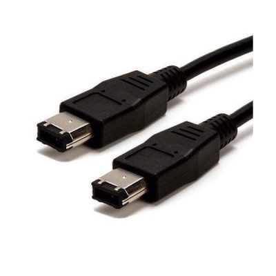 Cavo da 1,8m FIREWIRE 6pin 6pin maschio 400 IEEE 1394 dv Jvc pc Canon Nikon
