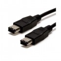 Cavo da 1,8m FIREWIRE 6pin 6pin maschio 400 IEEE 1394 dv Jvc pc Canon Nikon