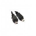 Cavo da 5m FIREWIRE 4pin 4pin maschio 400 IEEE 1394 dv Jvc pc Canon Nikon