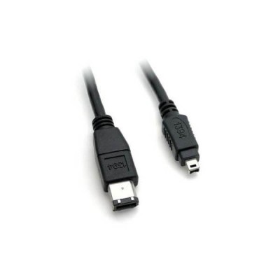 Cavo da 5m FIREWIRE 6pin 4pin maschio 400 IEEE 1394 dv Jvc pc Canon Nikon
