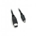 Cavo da 5m FIREWIRE 6pin 4pin maschio 400 IEEE 1394 dv Jvc pc Canon Nikon