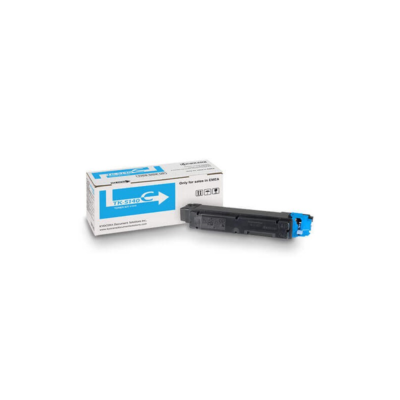 Toner Originale Kyocera 1T02NRCNL0 TK5140C C Ciano 5000 Pagine