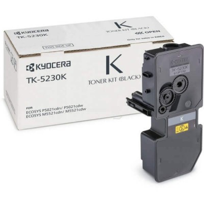 Toner Originale Kyocera 1T02R90NL0 TK5230K Bk Nero 2600 Pagine