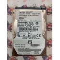Hard Disk Usato Semifunzionante SATA 2,5" 250GB TOSHIBA MK2561GSYB HDD2F02 M UL01 T 00 A0 ME1E