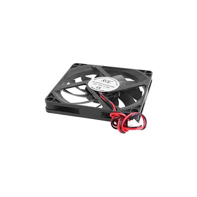 Ventolina per Case o Dissipatore 80mm x 80mm x 12mm attacco 3 pin