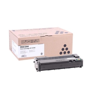 Toner Originale Ricoh 407246 TYPESP311HE 3500 Pagine Bk Nero