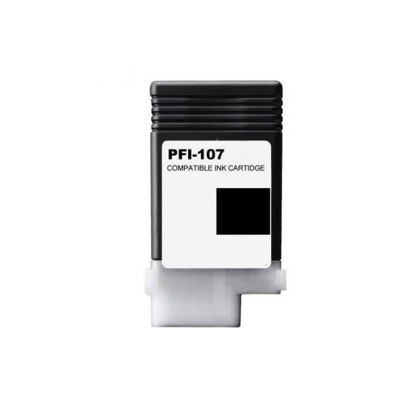 Cartuccia Compatibile Canon PFI-107BK 6705B001 Bk Nero 130ml Non Originale