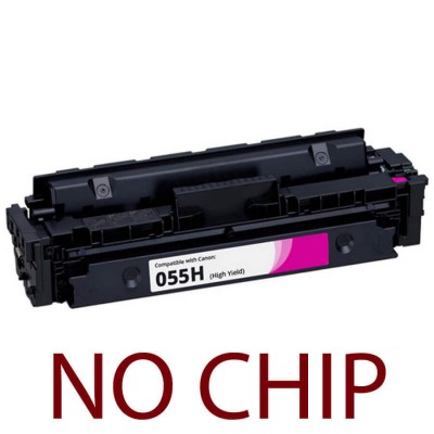 Toner Compatibile Canon 3018C002 055H M Magenta 5900 Pagine No Chip Non Originale