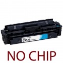 Toner Compatibile Canon 3019C002 055H C Ciano 5900 Pagine No Chip Non Originale