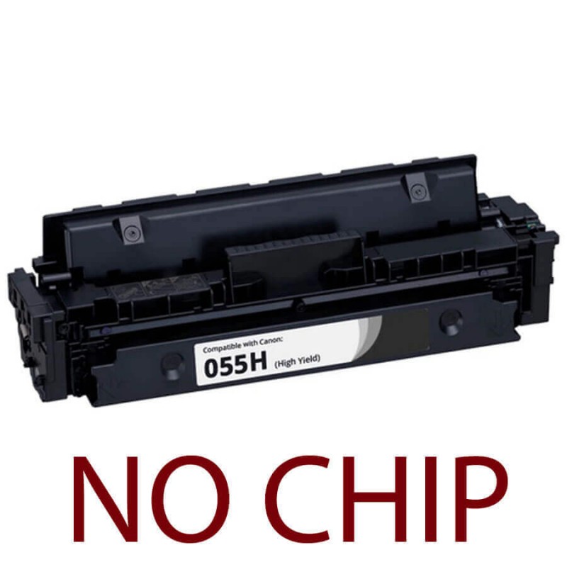 Toner Compatibile Canon 3020C002 055H Bk Nero 7600 Pagine No Chip Non Originale